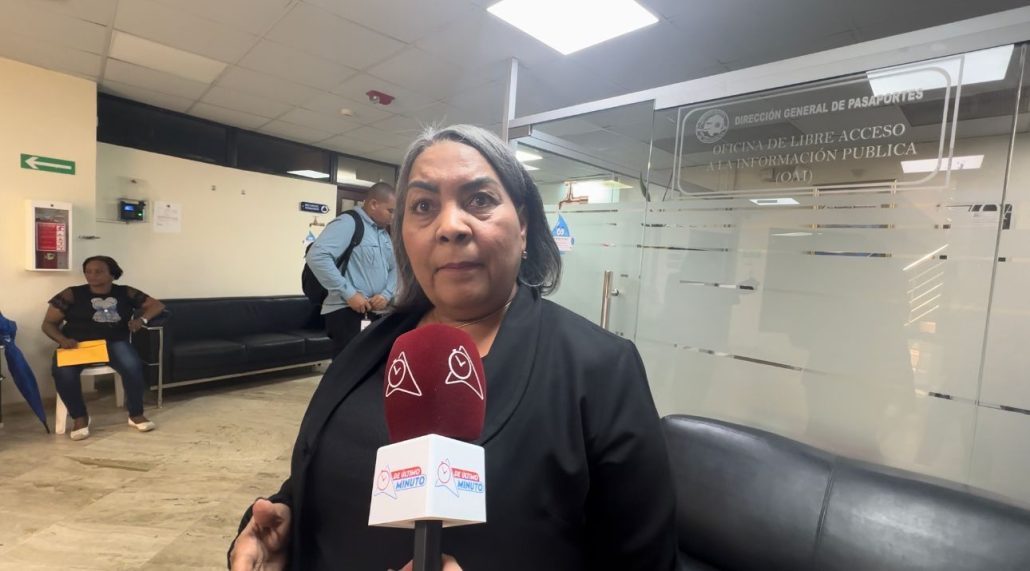 sub directora de supervisión y control de operaciones de la Dirección General de Pasaportes, Ana Hilda Novas