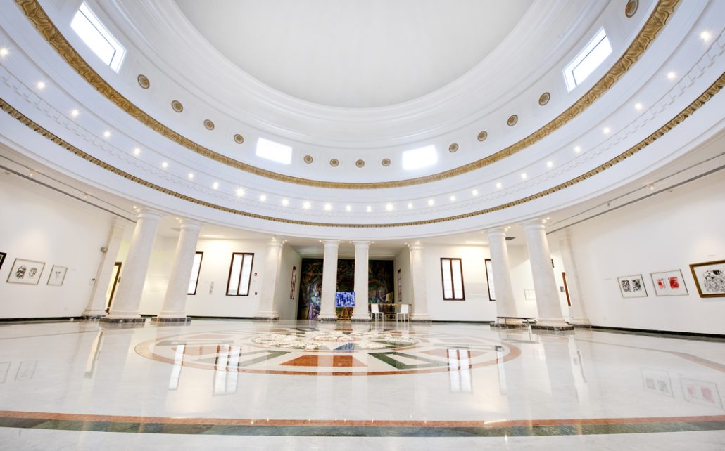 DGBA aclara caída de algunos plafones de cúpula del Palacio se debe a remodelaciones