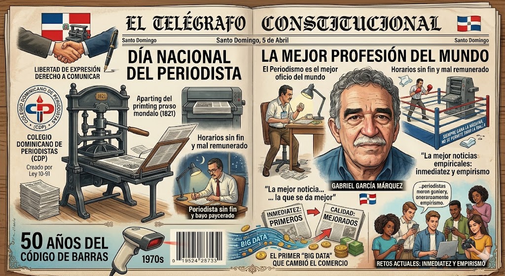 "La mejor profesión del mundo": 5 de abril, Día Nacional del Periodista