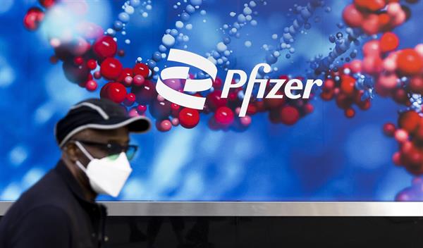 Pfizer gana 5.543 millones de dólares en el primer trimestre, 30 % menos
