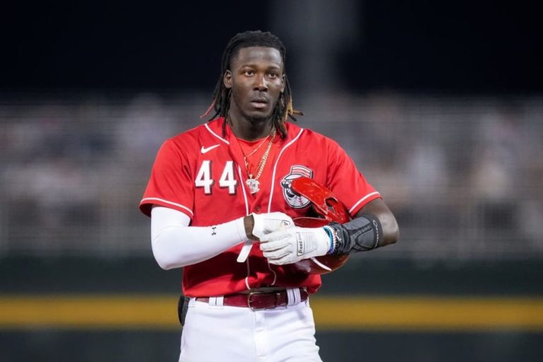 Elly De La Cruz batea dos vuelacercas y llega a nueve en mayo 9 | Noticias de hoy en República Dominicana ellydelacruztwohomers | Noticias de hoy en De Último Minuto