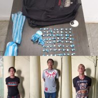 Apresan tres personas en Montecristi y ocupan 113 porciones de presunta droga