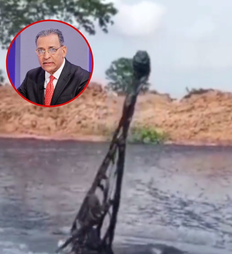 Osiris de León afirma es petróleo vídeo que circula en redes; aclara no es en RD