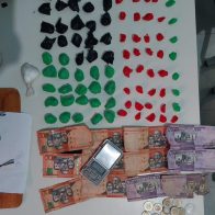 Ocupan 91 porciones de presuntas cocaína, marihuana y crack en Valverde
