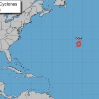 Se forma en medio del Atlántico la tormenta subtropical Don