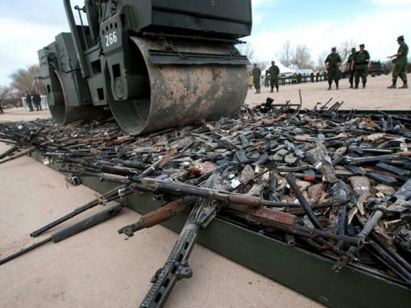 Destrucción de Armas de Fuego