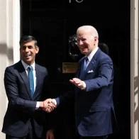 Biden tomará el té con el rey Carlos III en Londres