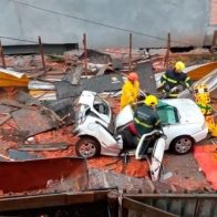 Paso de un ciclón causa daños y deja sin luz a miles de personas en el sur de Brasil