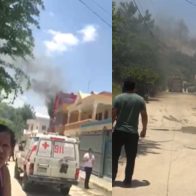Varios niños quedan atrapados durante un incendio en Santiago