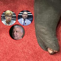 Foto de diputado con media rota revela "descuido" del código de vestimenta, coinciden legisladores
