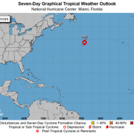 La depresión subtropical Don puede hacerse tropical en un par de días