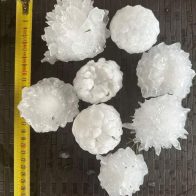 Una fuerte granizada deja 110 heridos en el noreste italiano