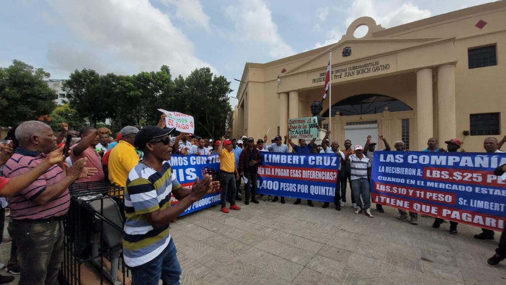 Productores de cebolla vuelven a protestar en demanda de pago RD$200 millones