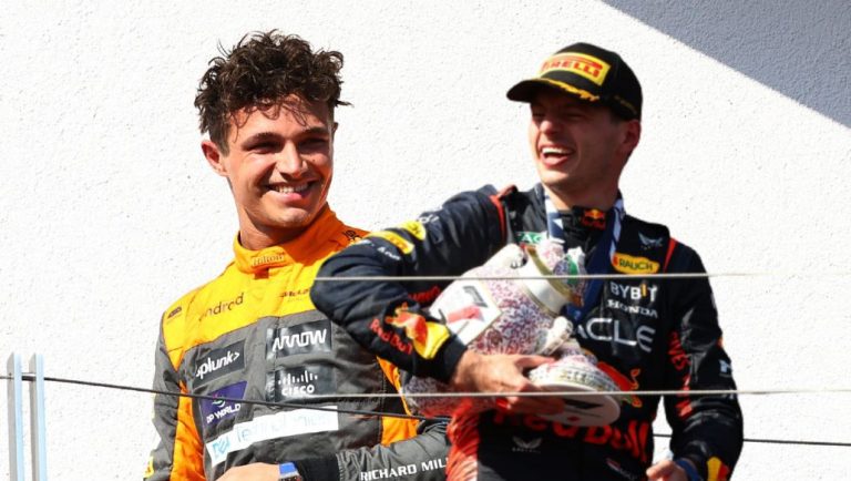 lando norris destroza trofeo max | Noticias de hoy en De Último Minuto