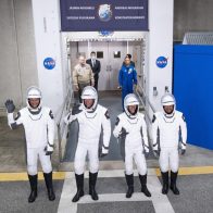 Tripulación de Crew-7 de la NASA y SpaceX arribará mañana Estación Espacial
