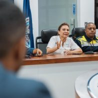 Carolina Mejía dice se toman medidas preventivas para enfrentar la llegada de Franklin