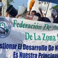 Comunidades de Santiago se lanzan a las calles en reclamo de agua potable