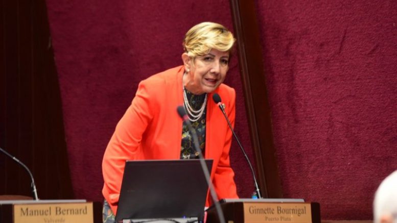 Ginette Bournigal prefiere "que las cosas se queden como están" en el Senado