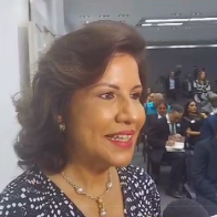 Margarita "contenta" con alianzas realizadas por PLD para elecciones 2024