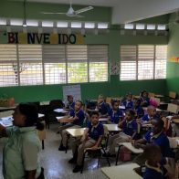 Alrededor de un 85% de la matrícula estudiantil asiste a las aulas en Cristo Rey