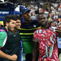 Sebastián Yatra 'se estrena' como tenista en el Abierto de EE.UU.