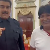 Maduro recibe al exmandatario boliviano Evo Morales en Caracas
