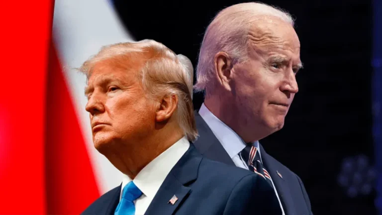 Biden y Trump