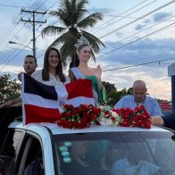 RECIBIMIENTO DE MARIANA DOWNING EN COTUI