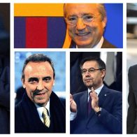Los últimos cinco presidentes del Barcelona se reúnen para apoyar los intereses del club