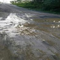 La Güayiga alerta sobre deterioro de sus calles y problemas de aguas residuales
