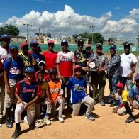 "La Venta", campeón de béisbol niños en torneo De Vuelta al Barrio SDO