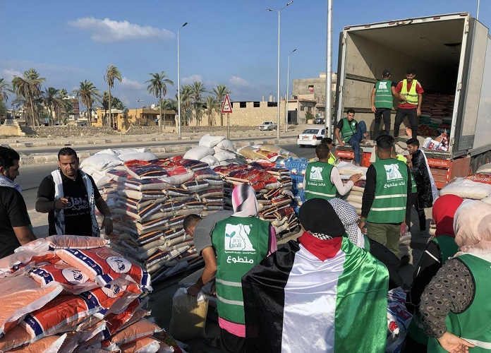 Llega la segunda ayuda humanitaria a Gaza a través de Egipto