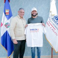 Tatis Jr visita al Ministro de Interior y Policía
