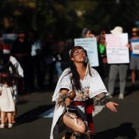 Manifestantes en el sur de México piden "alto al genocidio palestino”