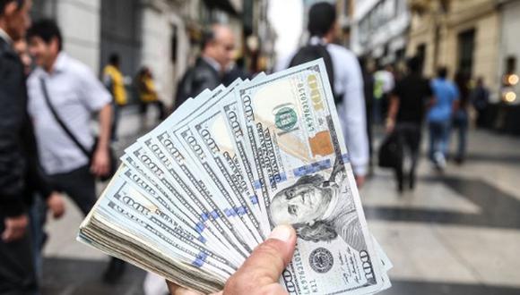 Tasa de cambio del dólar para la compra a 56.72