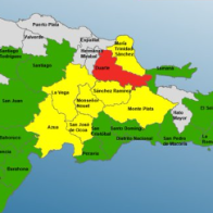 ¡Aviso! COE mantiene 24 provincias en alerta