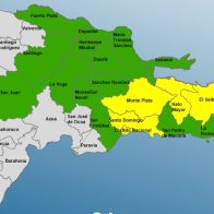 COE incrementa 06 provincias en alerta amarilla y coloca 14 en verde