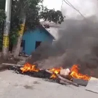 Protestan en sector de Cotuí tras varios días sin luz