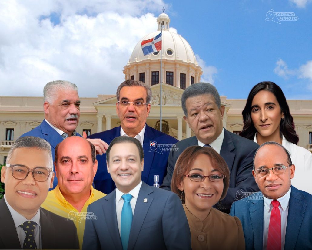 Elecciones 2024: ¿Quiénes son los que buscan alcanzar la presidencia de RD?