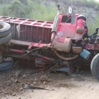 Accidente de camión deja joven fallecido en Guayajayuco-Elias Piña
