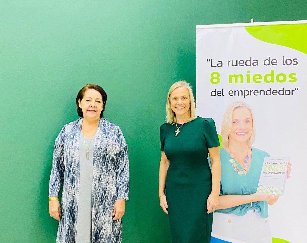 Celia Soonets presenta su libro "La Rueda de los 8 Miedos del Emprendedor"