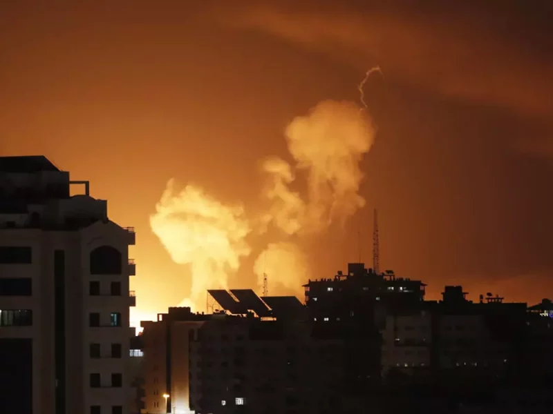 Israel ataca Líbano tras disparos de proyectiles