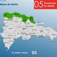 El COE declara 05 provincias en alerta verde debido a lluvias desde horas matutinas