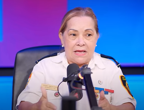Bombera Maritza Pérez