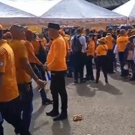 Descontento entre miembros de la Defensa Civil en la celebración del Día del Voluntario