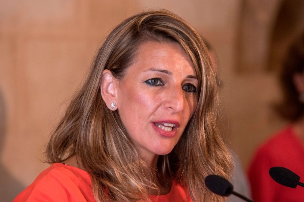 La vicepresidenta segunda de Gobierno español pide parar la "matanza" en Gaza