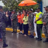 Realizan lanzamiento con autoridades del programa "Navidad Segura" en Cotuí
