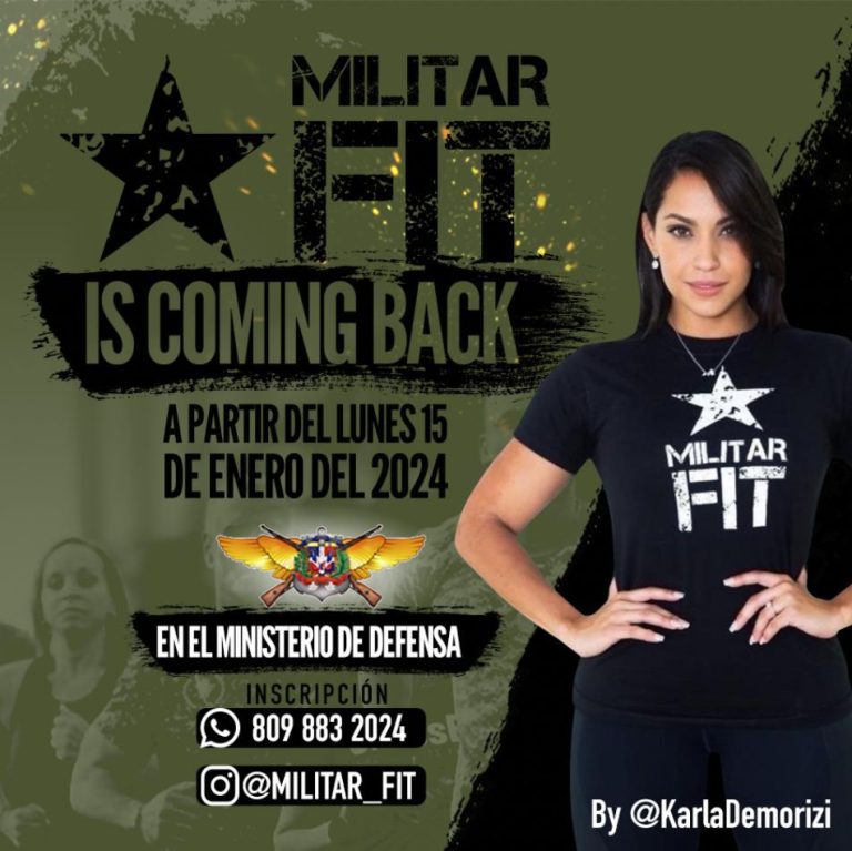 Ministerio de Defensa anuncia programa MILITAR FIT a partir de Enero 2024 2 | Noticias de hoy en República Dominicana WhatsApp Image 2023 12 28 at 2.51.35 PM 1 | Noticias de hoy en De Último Minuto