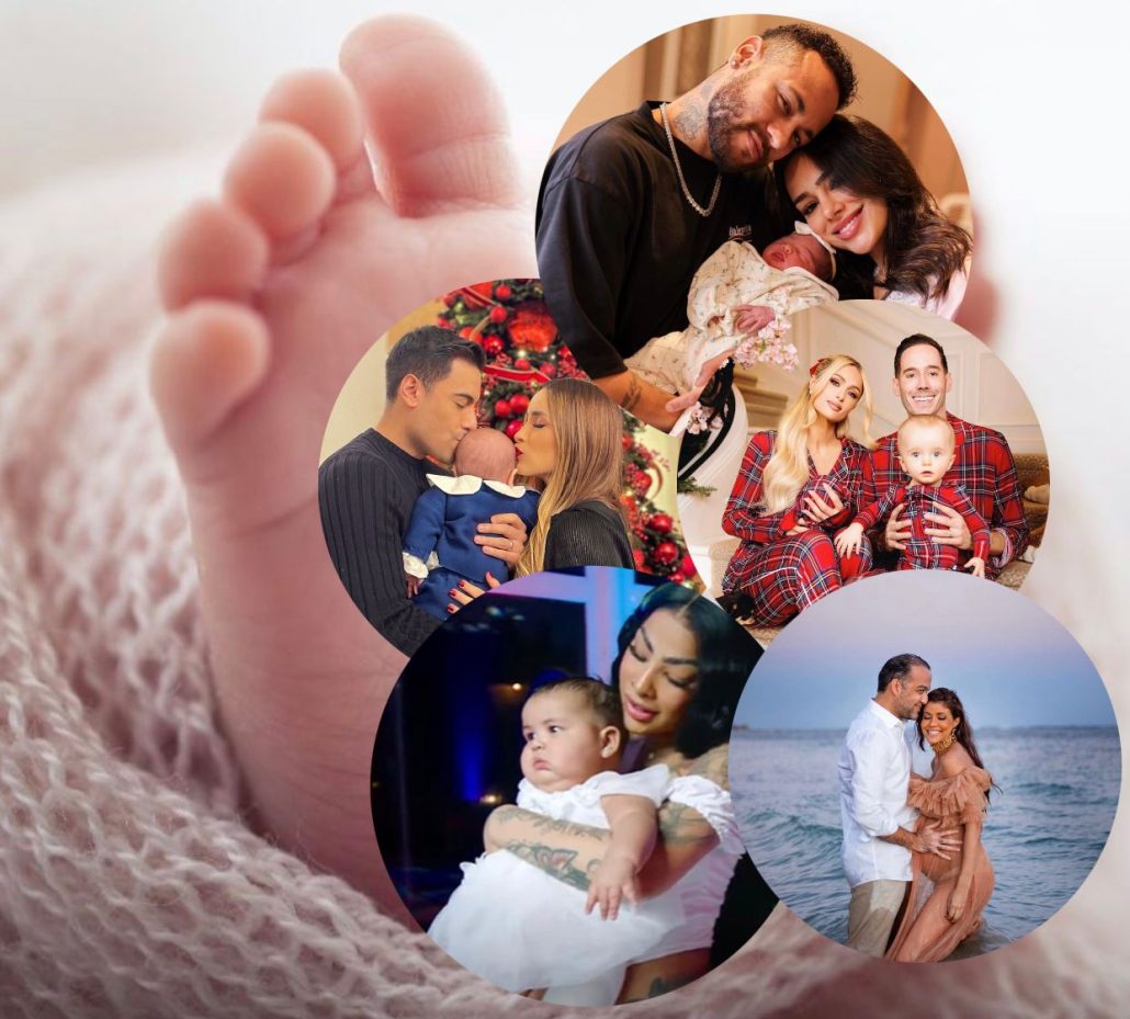 Famosos que se convirtieron en padres durante el 2023
