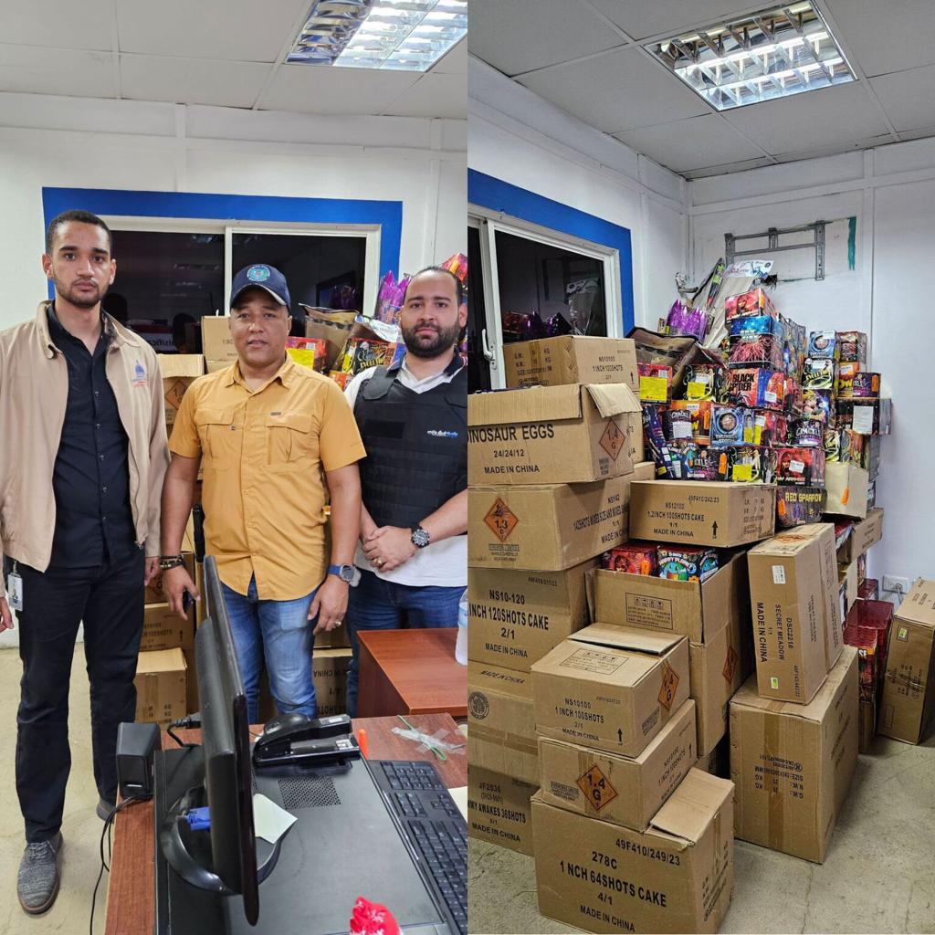 Interior y Policía desarticula red de distribución ilegal de fuegos artificiales en Santiago